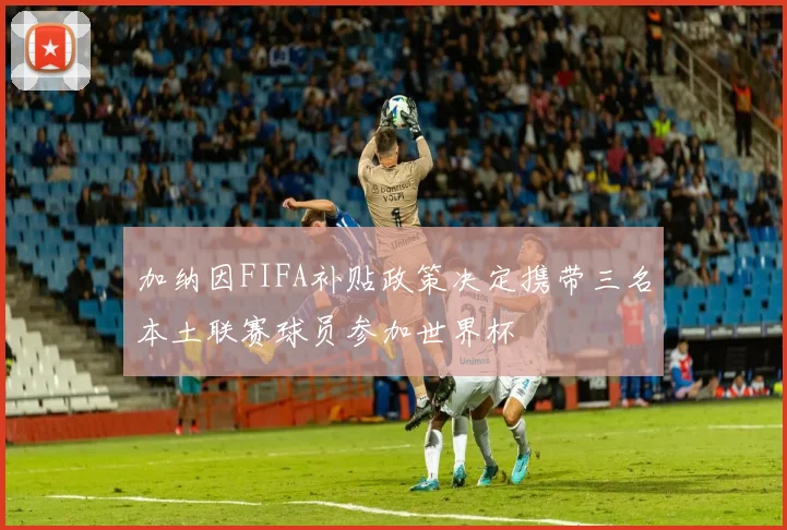 加纳因FIFA补贴政策决定携带三名本土联赛球员参加世界杯
