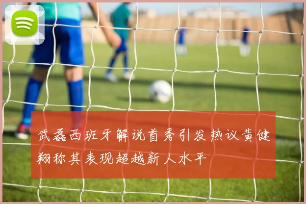 武磊西班牙解说首秀引发热议黄健翔称其表现超越新人水平